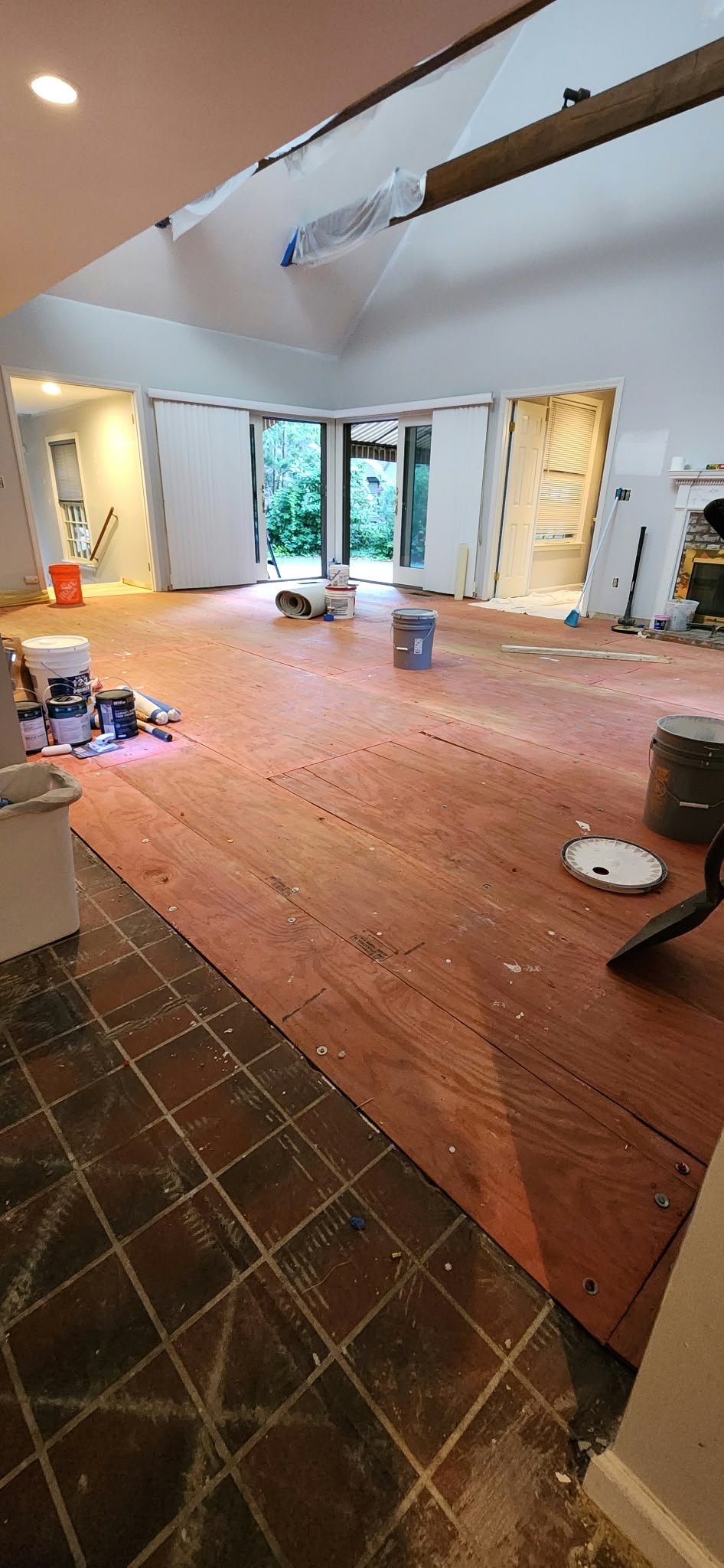 Renovation in progress